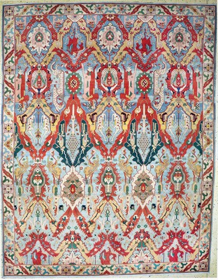 Image Täbriz fine old, Persia, around 1920/1930, corkwool on cotton, approx. 372 x 290 cm, ...