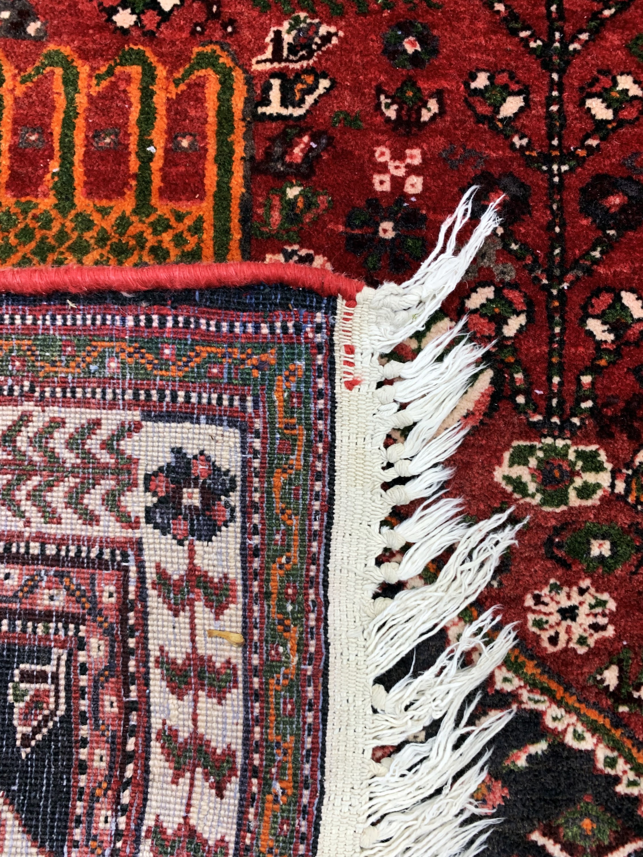 Detail g: Ghaschgai, Persien, Mitte 20.Jhd, Wolle aufBaumwolle, ca. 304 x 200 cm, EHZ: 2