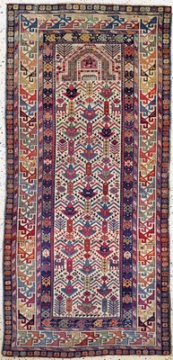 Image Antique Akstafa Kazak, Caucasus, 19th century,wool on wool, approx. 191 x 90 cm, ...