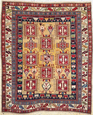 Image Antique Shirvan Kazak, Caucasus, 19th century,wool on wool, approx. 155 x 134 cm, ...