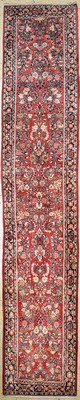 Image US Re-Import Saruk, Persia, early 20th century, wool on cotton, approx. 404 x 80 cm, ...