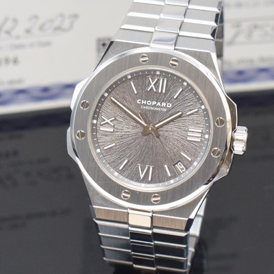26824233a - CHOPARD nahezu neuwertige Herrenarmbanduhr Armbanduhr Alpine Eagle Referenz 298600-3002, ...