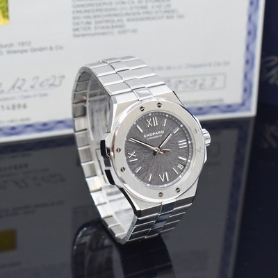 26824233b - CHOPARD nahezu neuwertige Herrenarmbanduhr Armbanduhr Alpine Eagle Referenz 298600-3002, ...
