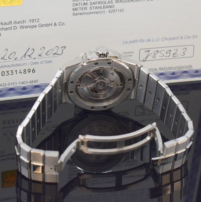 26824233e - CHOPARD nahezu neuwertige Herrenarmbanduhr Armbanduhr Alpine Eagle Referenz 298600-3002, ...