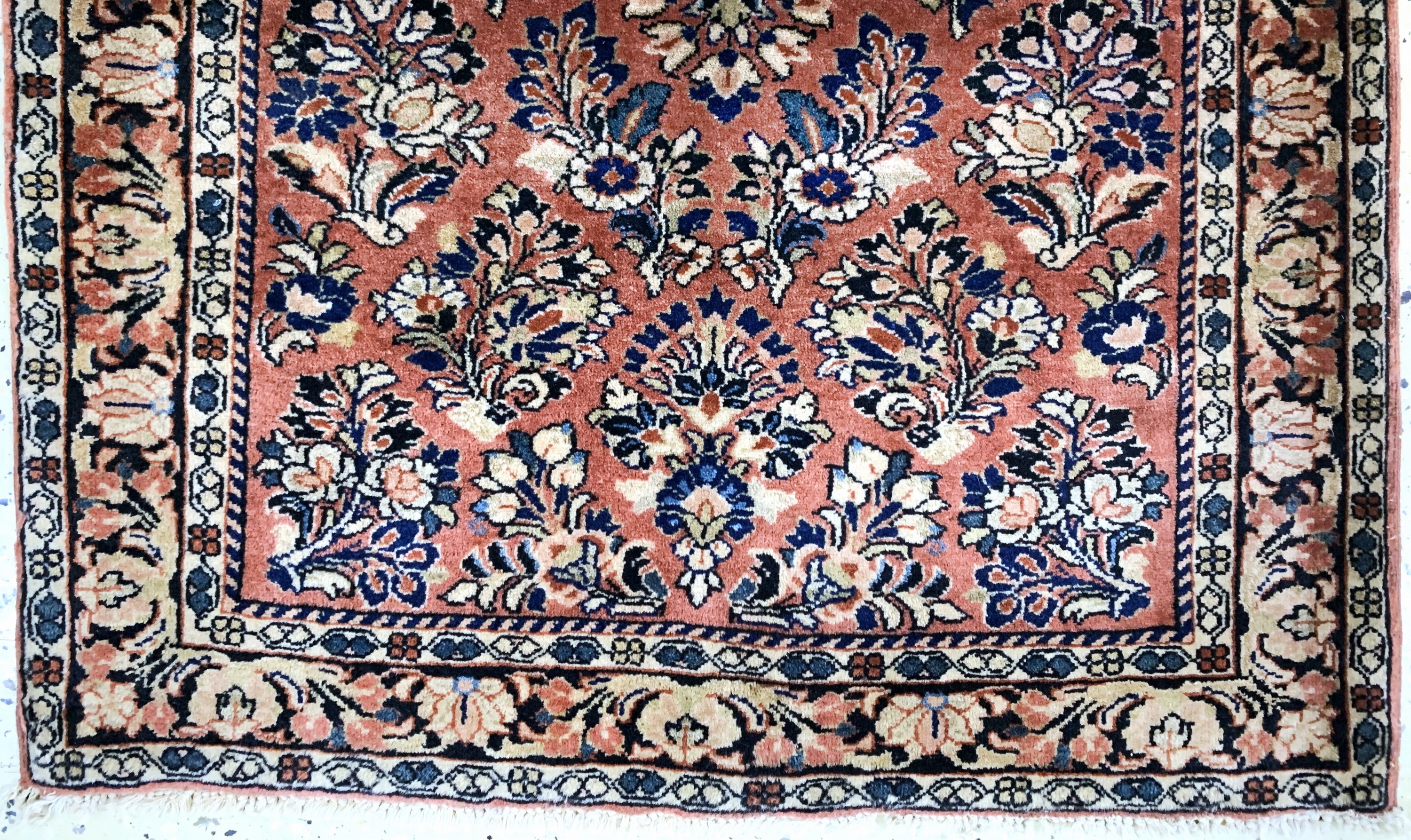 Detail c: Us Re-Import Sarogh, Persien, Anfang 20.Jhd, Wolle auf Baumwolle, ca. 115 x 80 cm, EHZ: 2