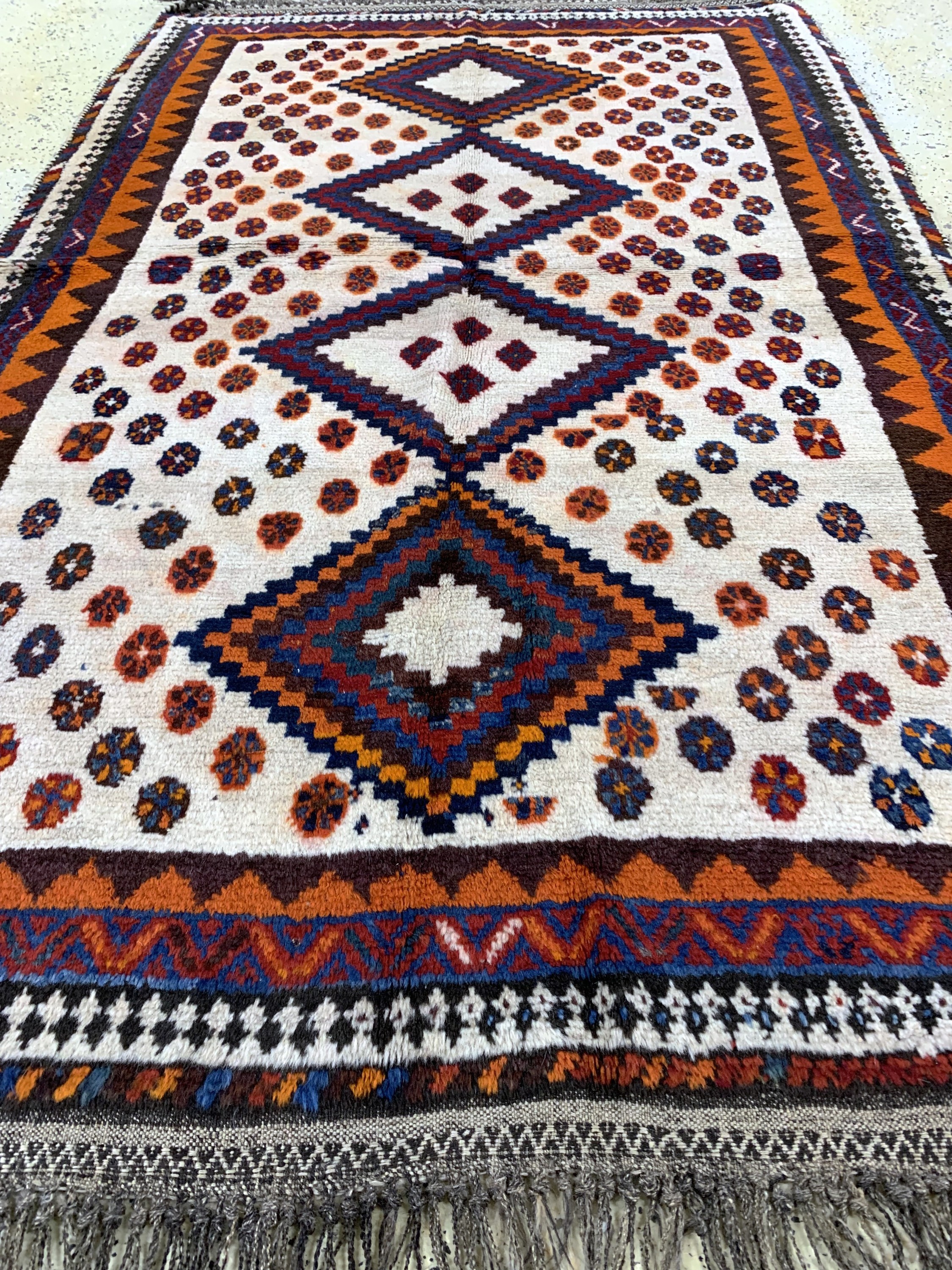 Detail d: Louri Gabbeh, Persien, Anfang 20.Jhd, Wolleauf Wolle, ca. 220 x 135 cm, EHZ: 2