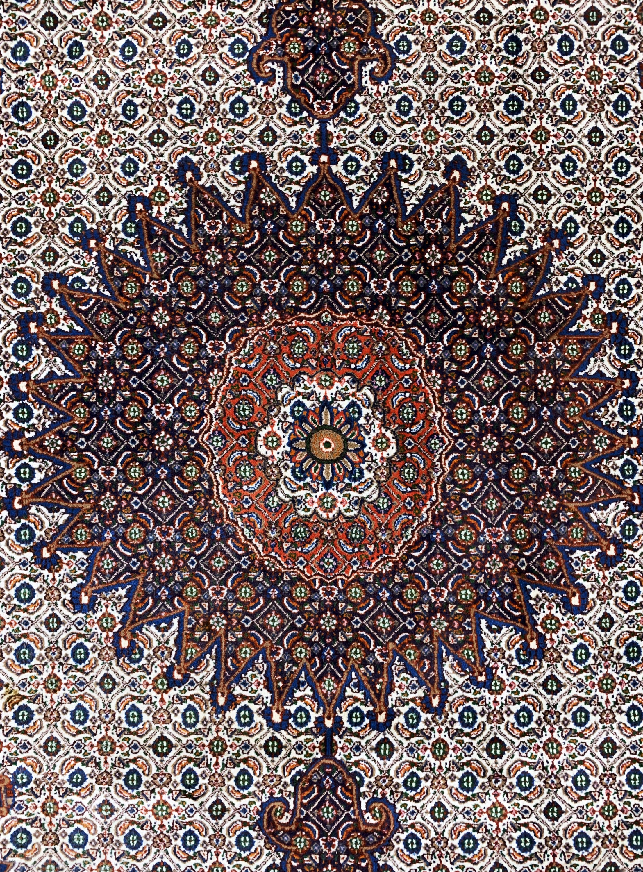 Detail c: Mud, Persien, Ende 20.Jhd, Wolle auf Baumwolle, ca. 296 x 206 cm, EHZ: 2