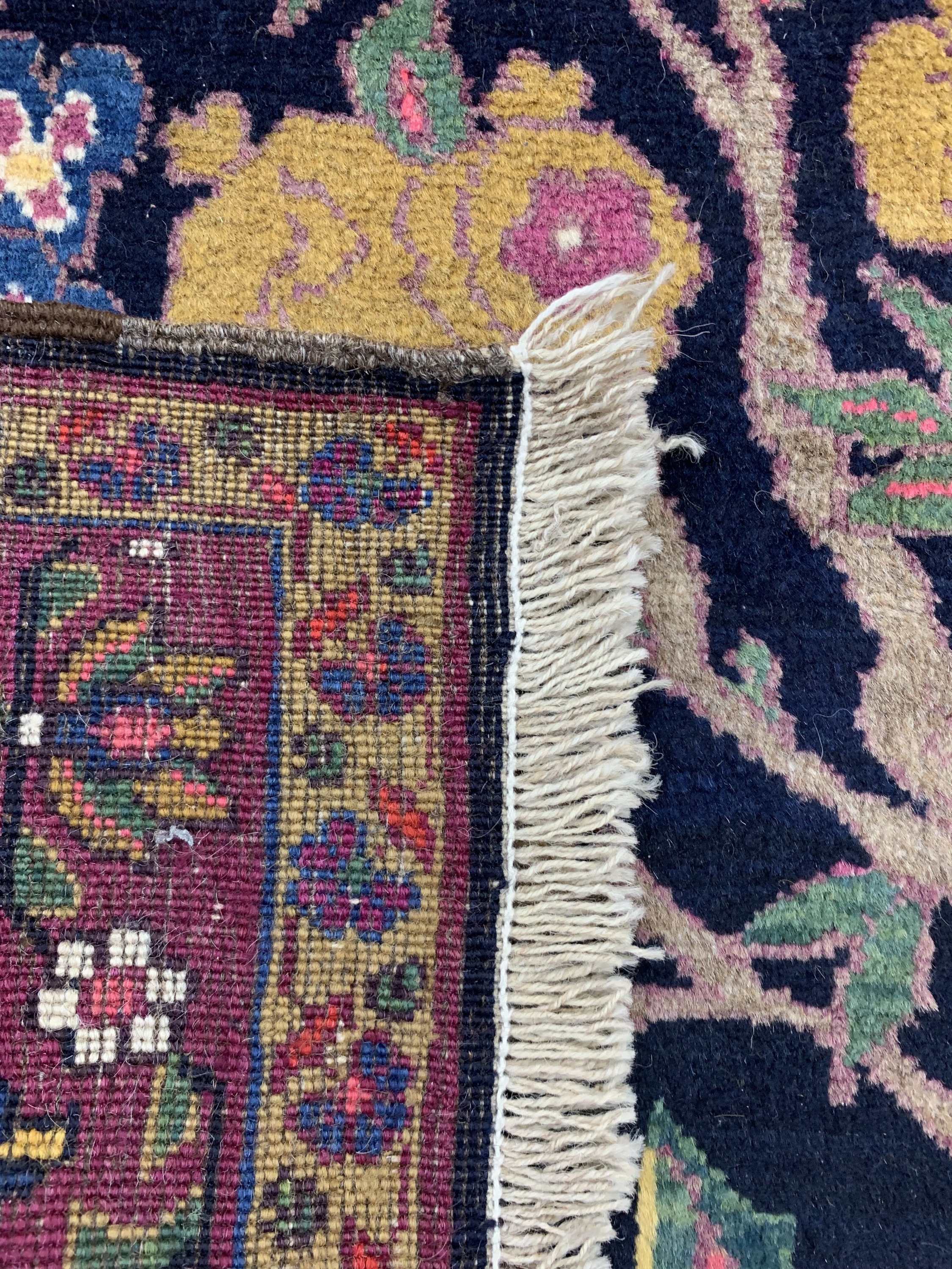 Detail g: Bidjar antik, Persien, um 1900, Wolle auf Wolle, ca. 202 x 143 cm, EHZ: 2