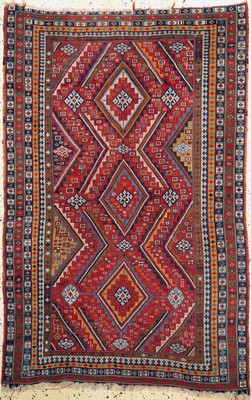 Image Ghaschgai antik, Persien, 19.Jhd, Wolle aufWolle, ca. 185 x 122 cm, EHZ: 3