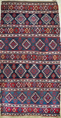 Image Shirwan Kilim antique, Caucasus, around 1900, wool on wool, approx. 415 x 215 cm, ...