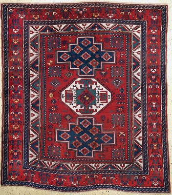 Image #"Lori-Pampak#"Kazak antique, Caucasus, around1900, wool on wool, approx. 215 x ...