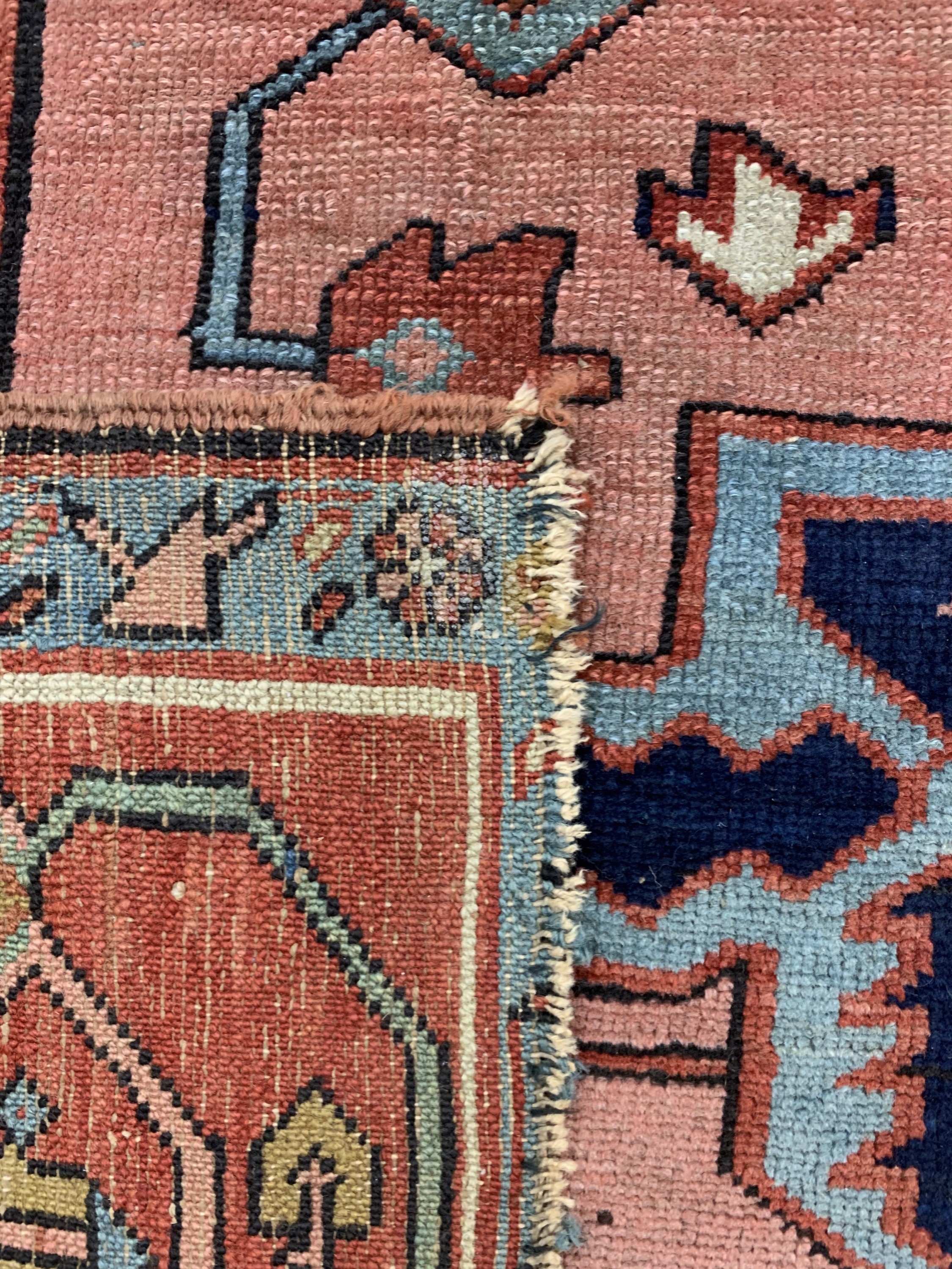 Detail h: Heriz "Serpi"antik, Persien, 19.Jhd, Wolle auf Baumwolle, ca. 340 x 285 cm, minimal verkürzt, EHZ: 3