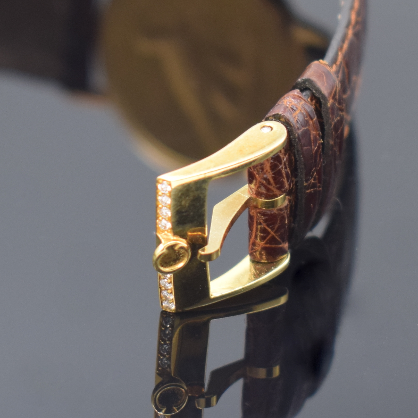 Detail c: W. SCHMID seltene 10 US-Dollar Savonette- Armbanduhr, Handaufzug, Schweiz um 1980, ausgehöhlte 10 Dollarmünze v. 1912 m. ausklappbarem Werk, ...