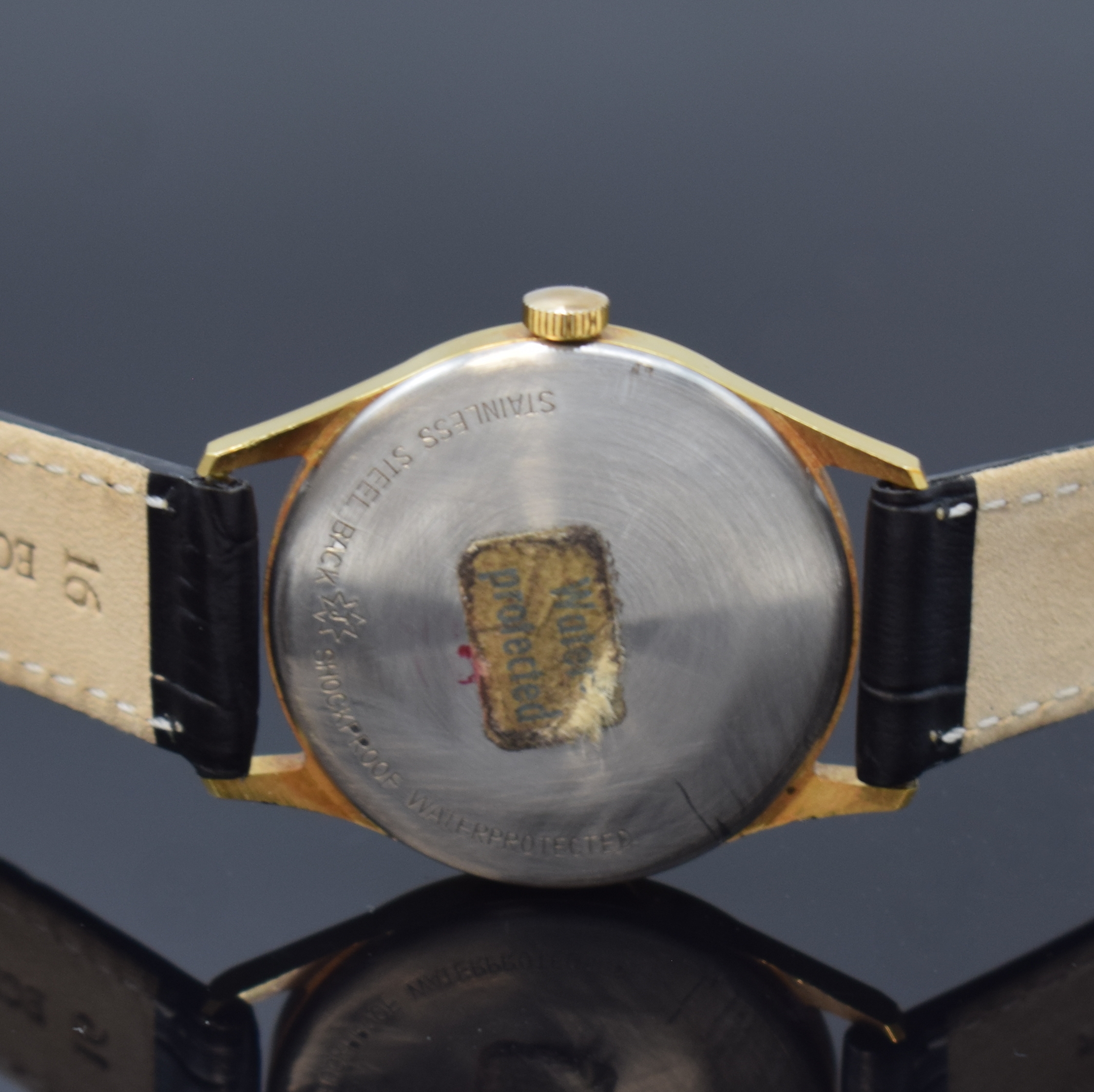 Detail f: Konvolut: 3 Junghans Armbanduhren, 1 x Handaufzug, 2 x Serie Mega, Deutschland 1970er/90er Jahre, 1 x vergoldet, Edelstahlboden aufgedr., 17 St., ...