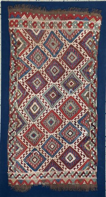 Image Konya"Yastik"antik, Türkei, 19.Jhd, Wolle bestickt, ca. 101 x 60 cm, ...