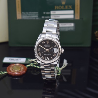 Image ROLEX ladies wristwatch Datejust 31 reference 178344, self winding, LC 100, G-series, ...