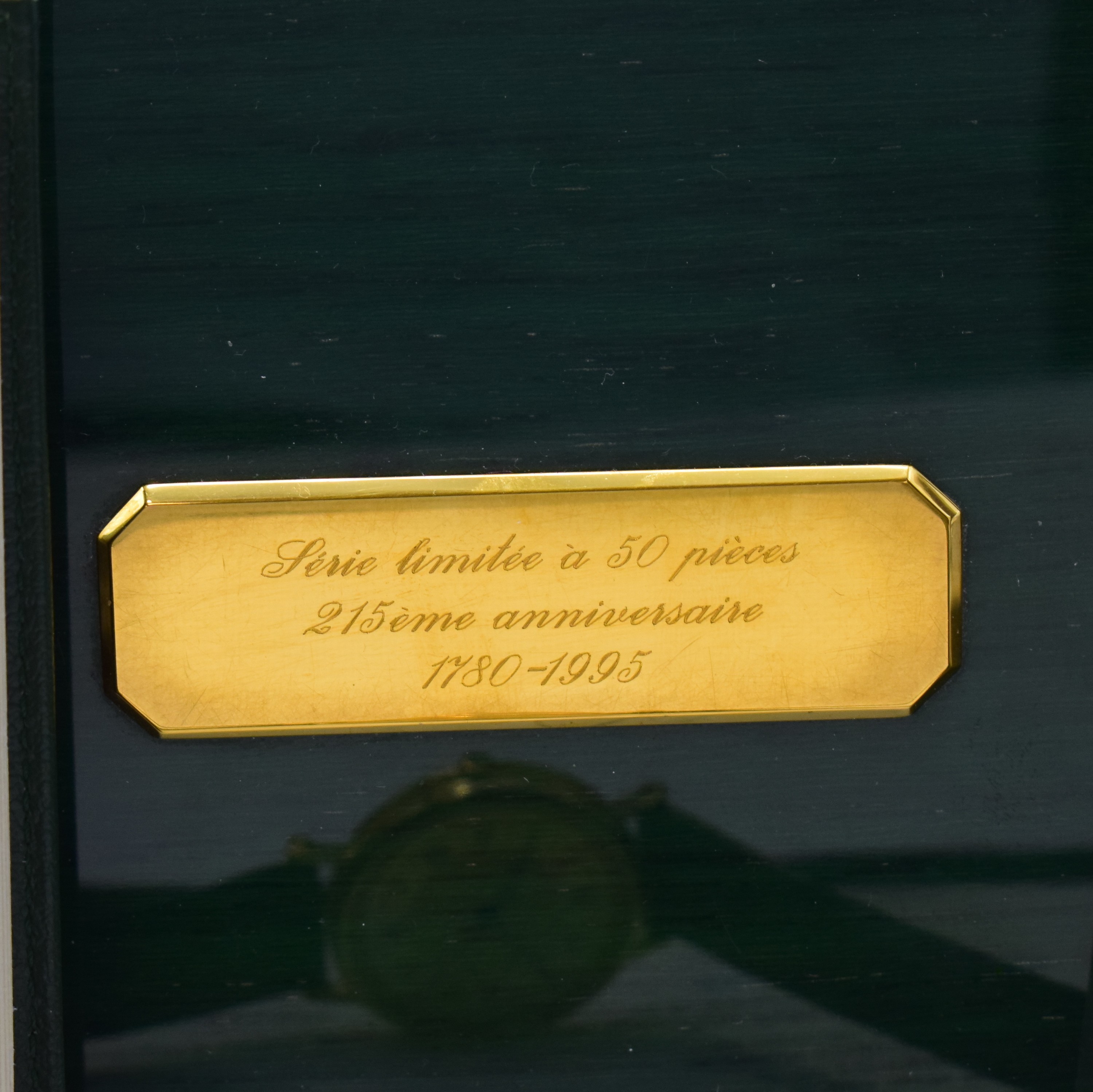 Detail f: BREGUET feine und extrem seltene, auf 50 Stücklimitierte Herrenarmbanduhr in GG 750/000 Referenz 3840 "Jubilä", Automatik, in Kleinserie ...