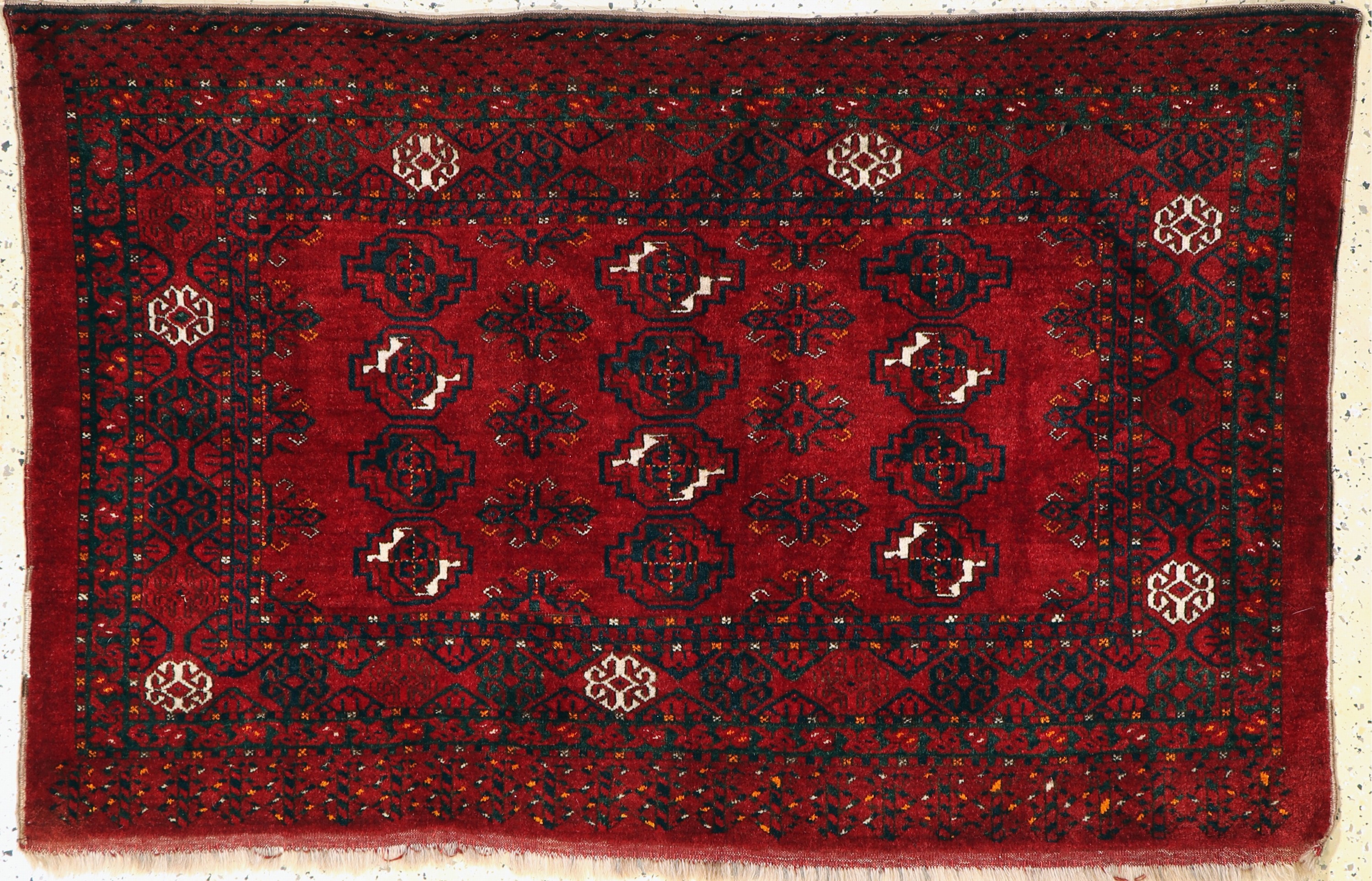 Ersari Tschowal, Afghanistan, um 1920/1930,Wolle auf Wolle, ca. 150 x 95 cm, gereinigt, EHZ: 2
