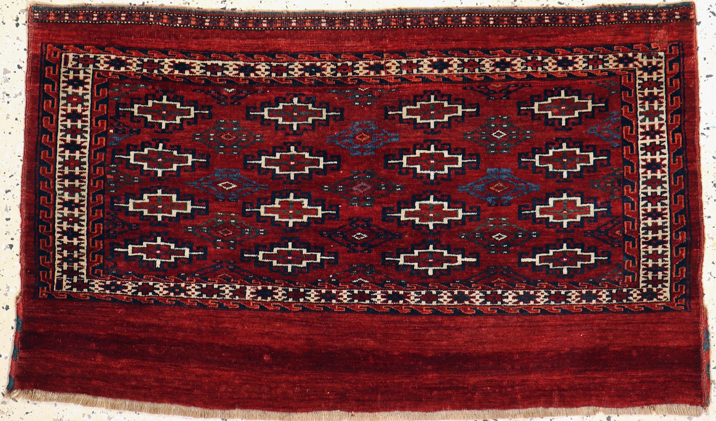 Yomud Tschowal, Turkmenistan, um 1920/1930,Wolle auf Wolle, ca. 120 x 70 cm, gereinigt, EHZ: 2