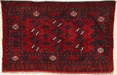 Image Ersari Jowal, Afghanistan, around 1920/1930, wool on wool, approx. 150 x 95 cm, cleaned, ...