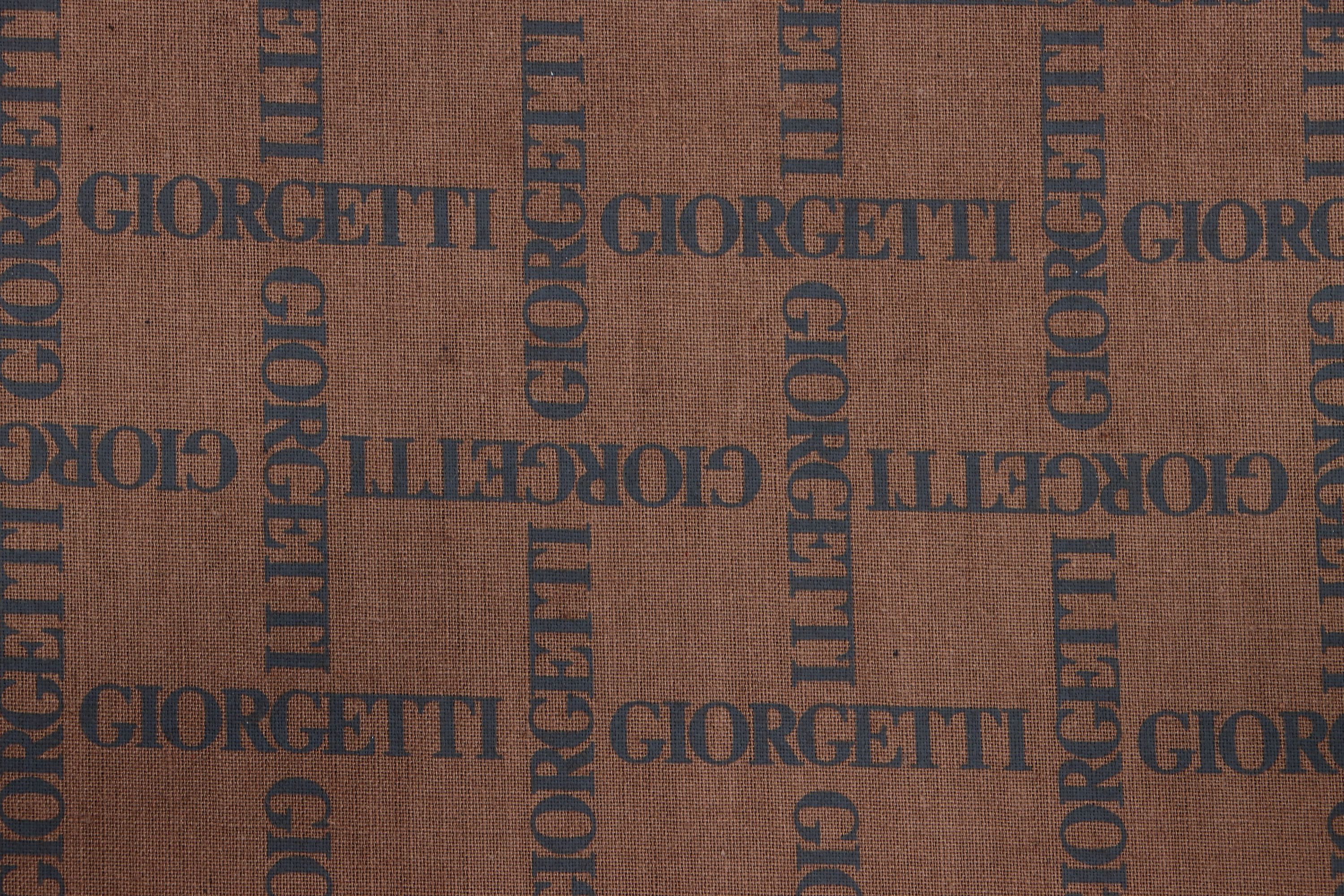 Detail c: 4er Set Stühle, "Giorgetti", made in Italy, Massivholz schwarz gelackt u. Edelholz poliert, abnehmbare Stoffhussen cremefarben, Beine ...