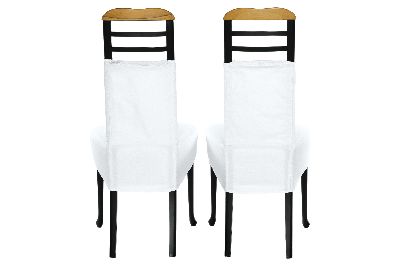 26829906a - 4er Set Stühle, "Giorgetti", made in Italy, Massivholz schwarz gelackt u. ...