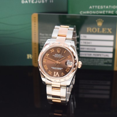 Image ROLEX ladies wristwatch Datejust 31 reference 178341, self winding, LC 170, ...