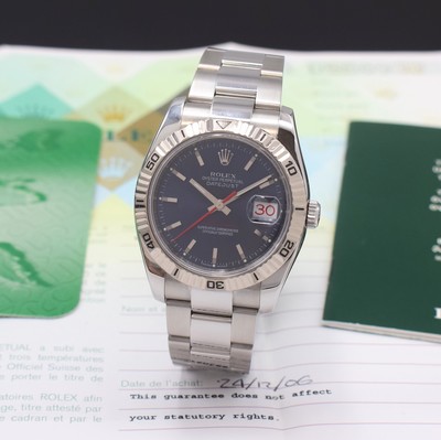 Image ROLEX Herrenarmbanduhr Oyster Perpetual Date Turn-O-Graph Referenz 116264, Automatik, LC ...