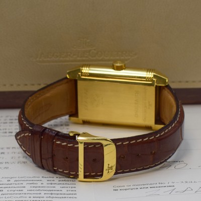 26830075d - Jaeger-LeCoultre Reverso Grande Date in GG 750/000 Referenz 240.1.15, Handaufzug, um 180 ...