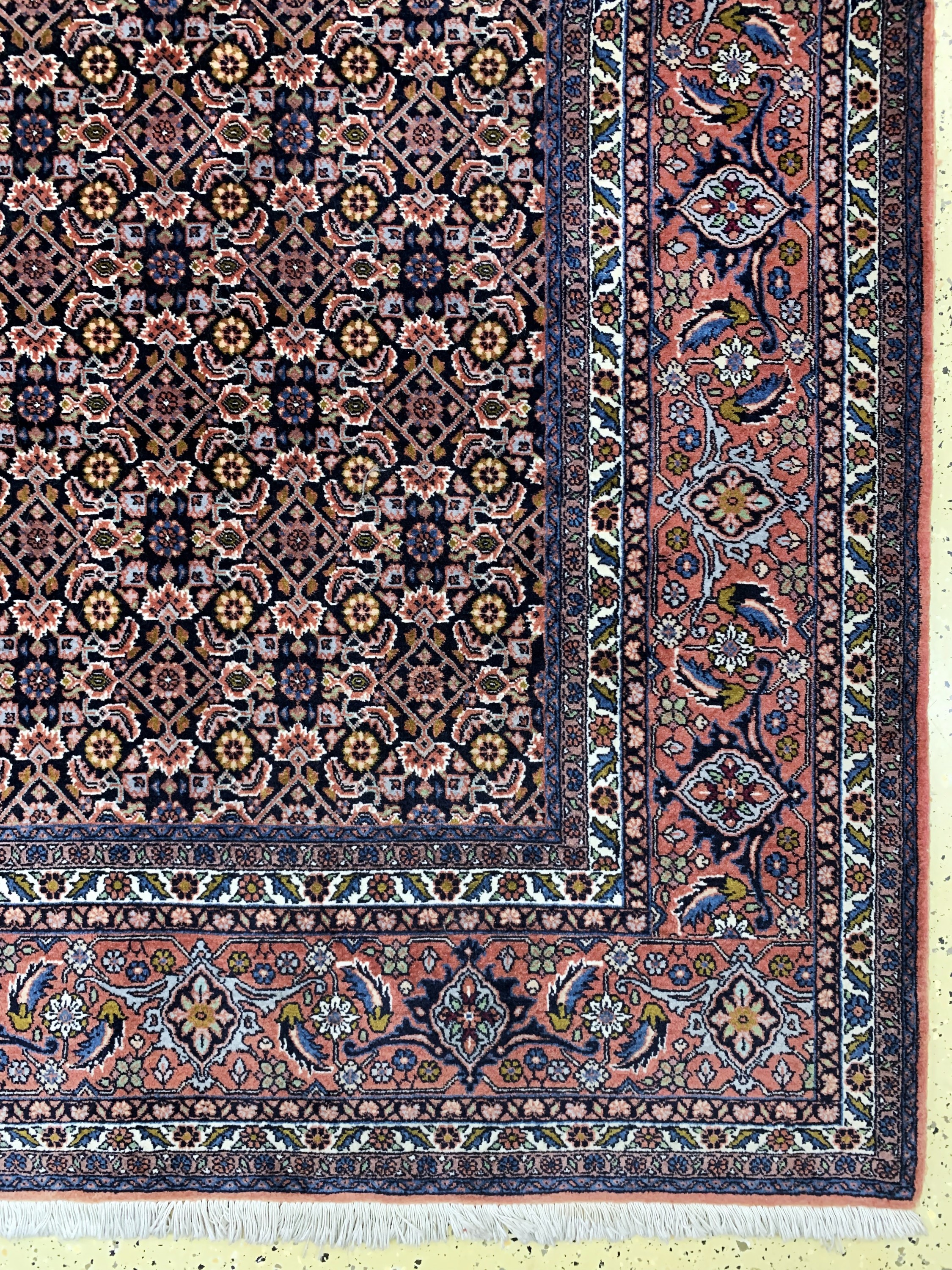 Detail a: Bidjar Kork fein, Persien, Ende 20.Jhd, Korkwolle auf Baumwolle, ca. 338 x 250 cm, EHZ: 2