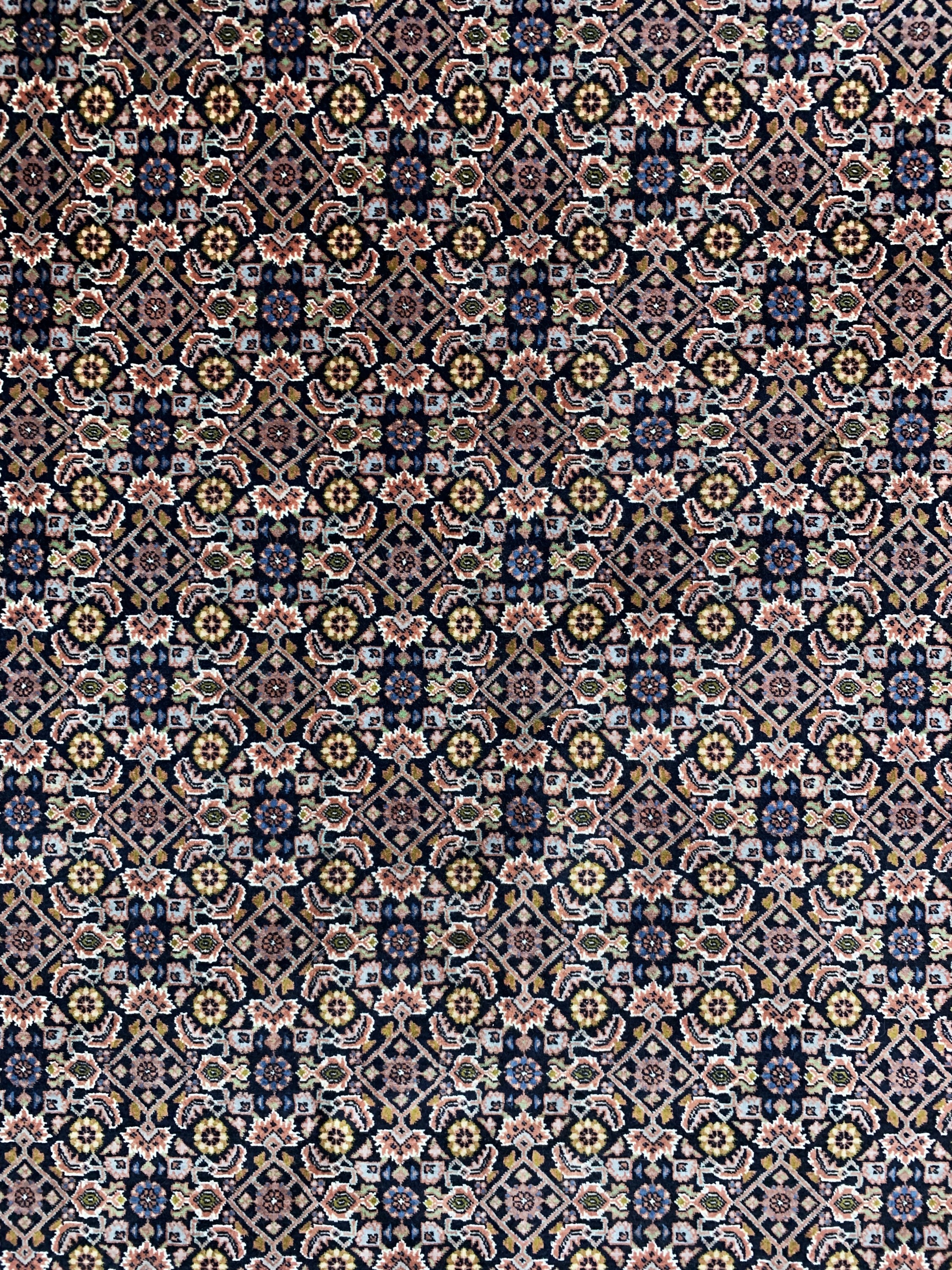 Detail c: Bidjar Kork fein, Persien, Ende 20.Jhd, Korkwolle auf Baumwolle, ca. 338 x 250 cm, EHZ: 2