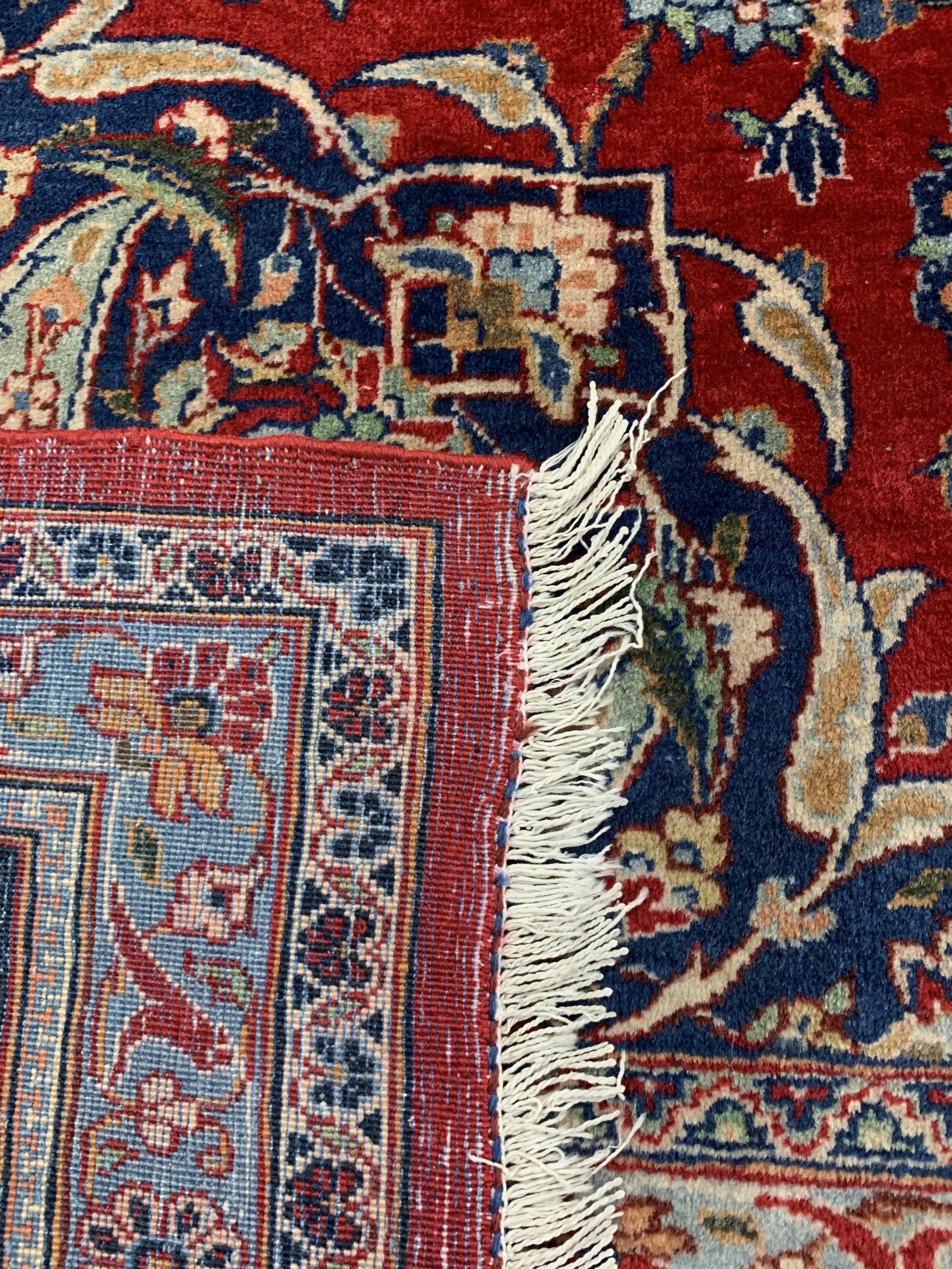Detail g: Keschan alt, Persien, Anfang 20.Jhd, Wolle auf Baumwolle, ca. 322 x 220 cm, EHZ: 2-3