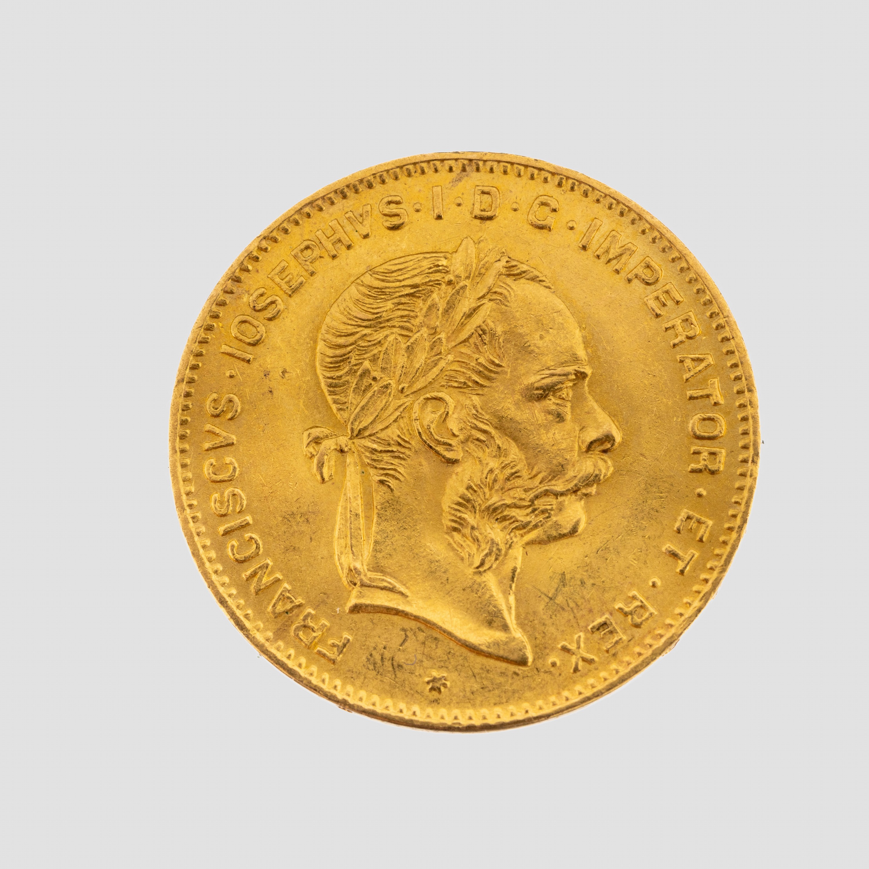 Goldmünze 4 Florin, 1892, Österreich -Ungarn, Franz Joseph I.