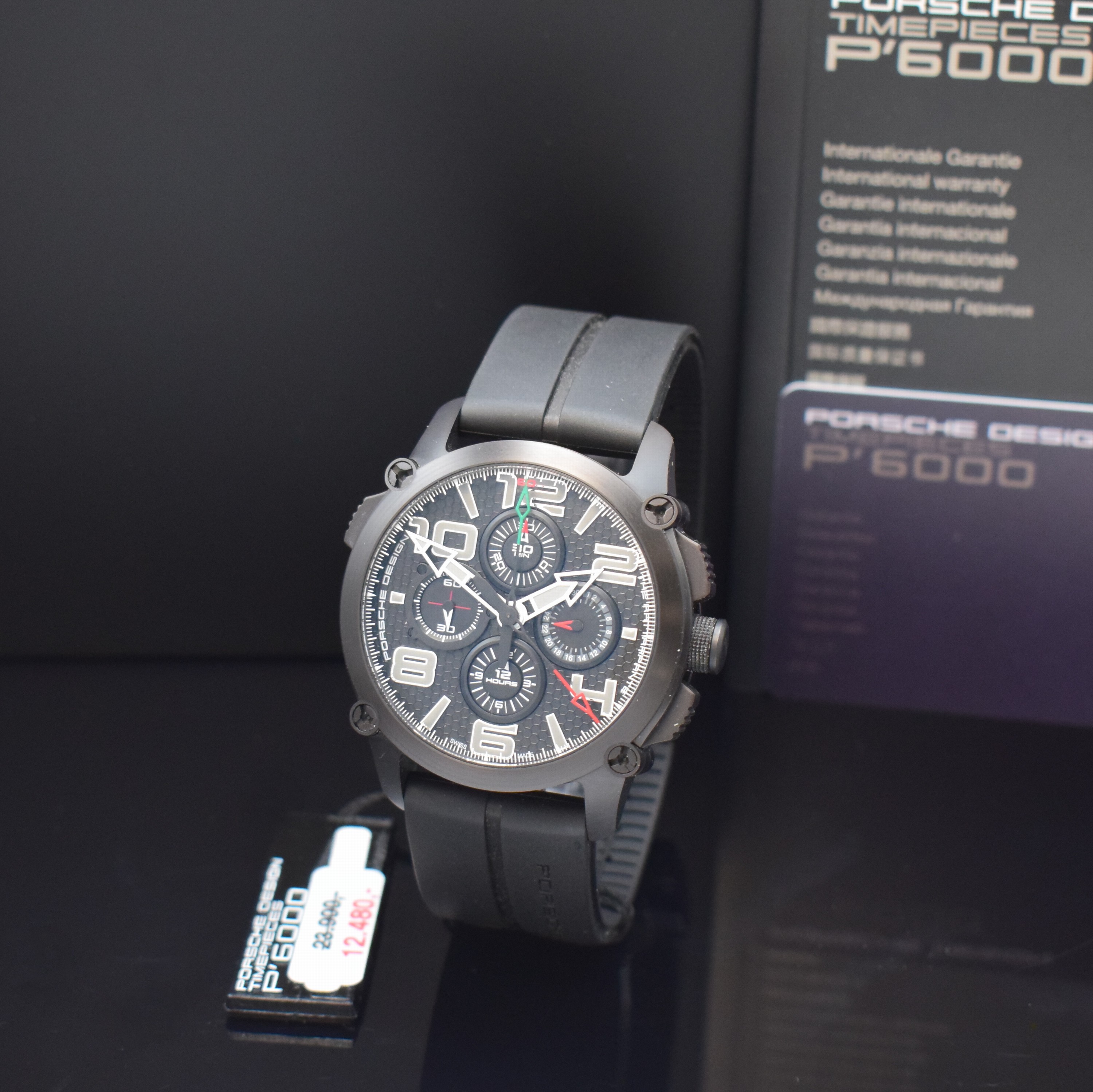 Image 26830238 - PORSCHE DESIGN Indicator Rattrapante limitierter Herrenchronograph Referenz P6920 in ...
