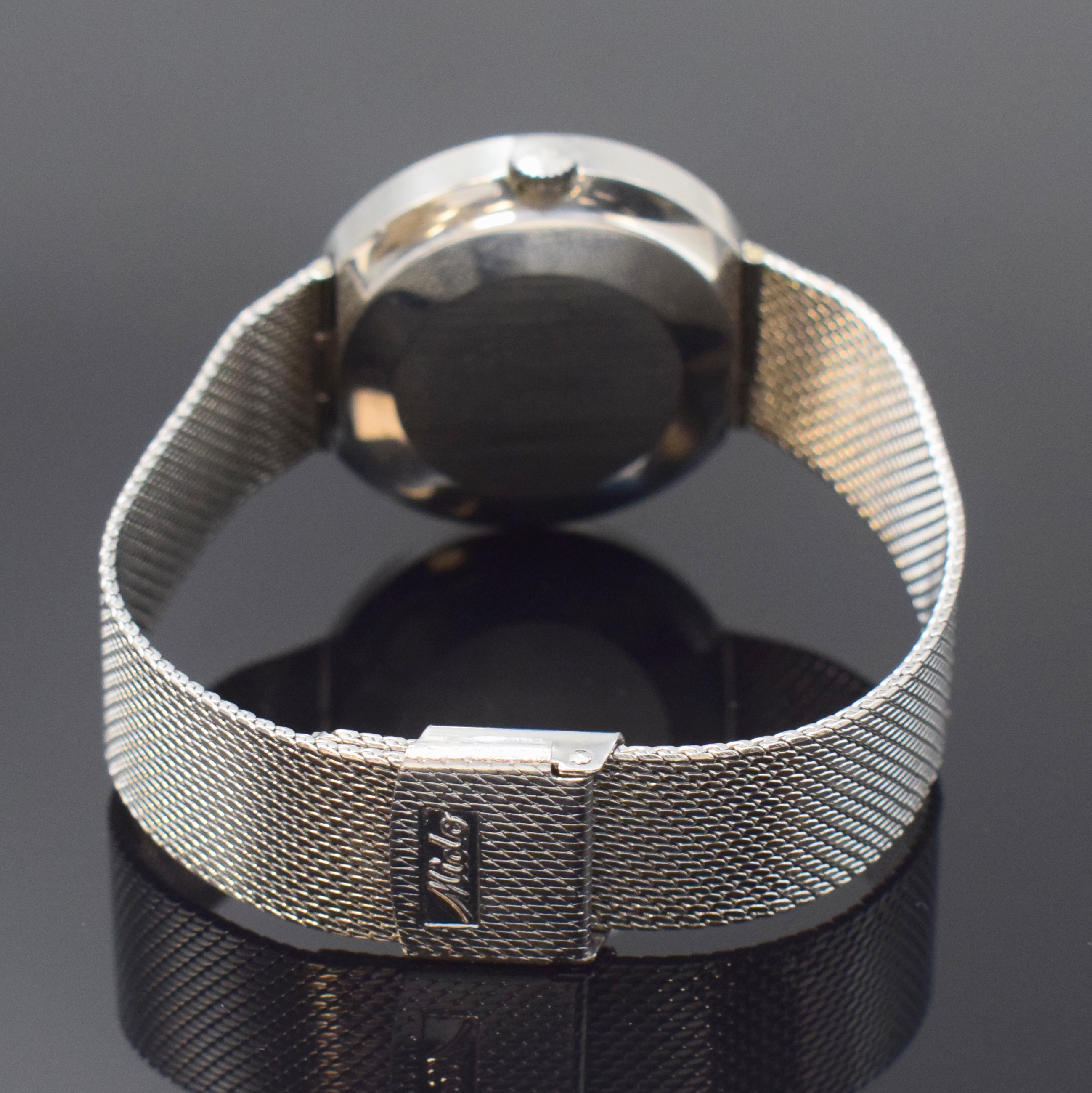 Detail b: MIDO Herrenarmbanduhr Ocean Star Datoday Chronometer Referenz 9369, Schweiz um 1970, Automatik, Edelstahl-Einschalengeh. inkl. orig. Stahlband, get. ...