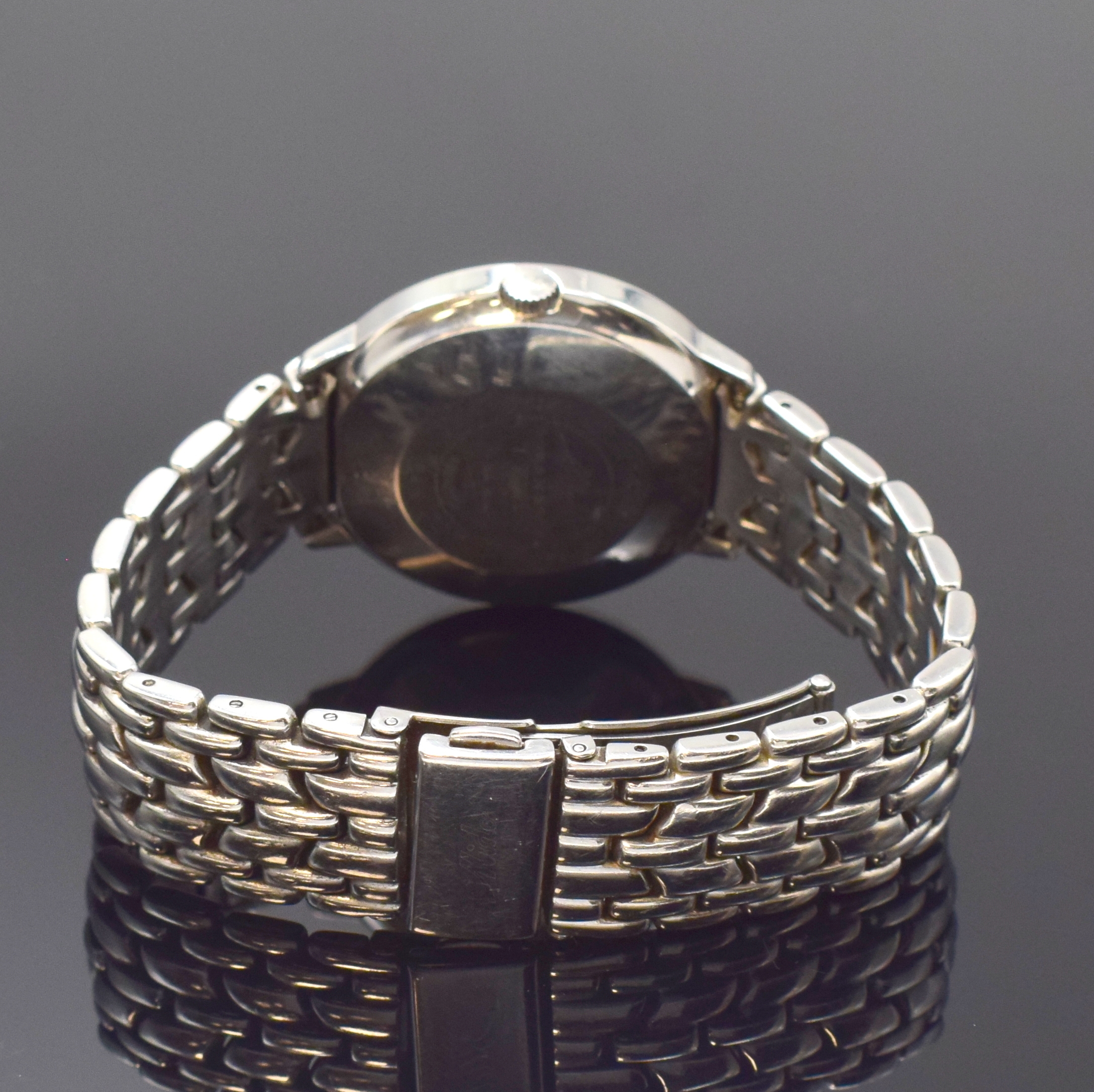 Detail b: MIDO Herrenarmbanduhr Commander Ocean Star Datoday, Schweiz um 2000, Automatik, Edelstahl-Einschalengeh. inkl. orig. Gliederband, lachsfarb. ...