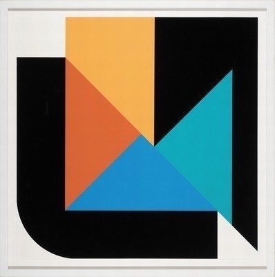 Detail a: Georg Karl Pfahler, 1926-2002 Emetzheim, Farbsiebdruck aus Portfolio von 1972, Ed. 10/100, Edition Domberger, Stuttgart, handsigniert, Blatt 65x65 ...