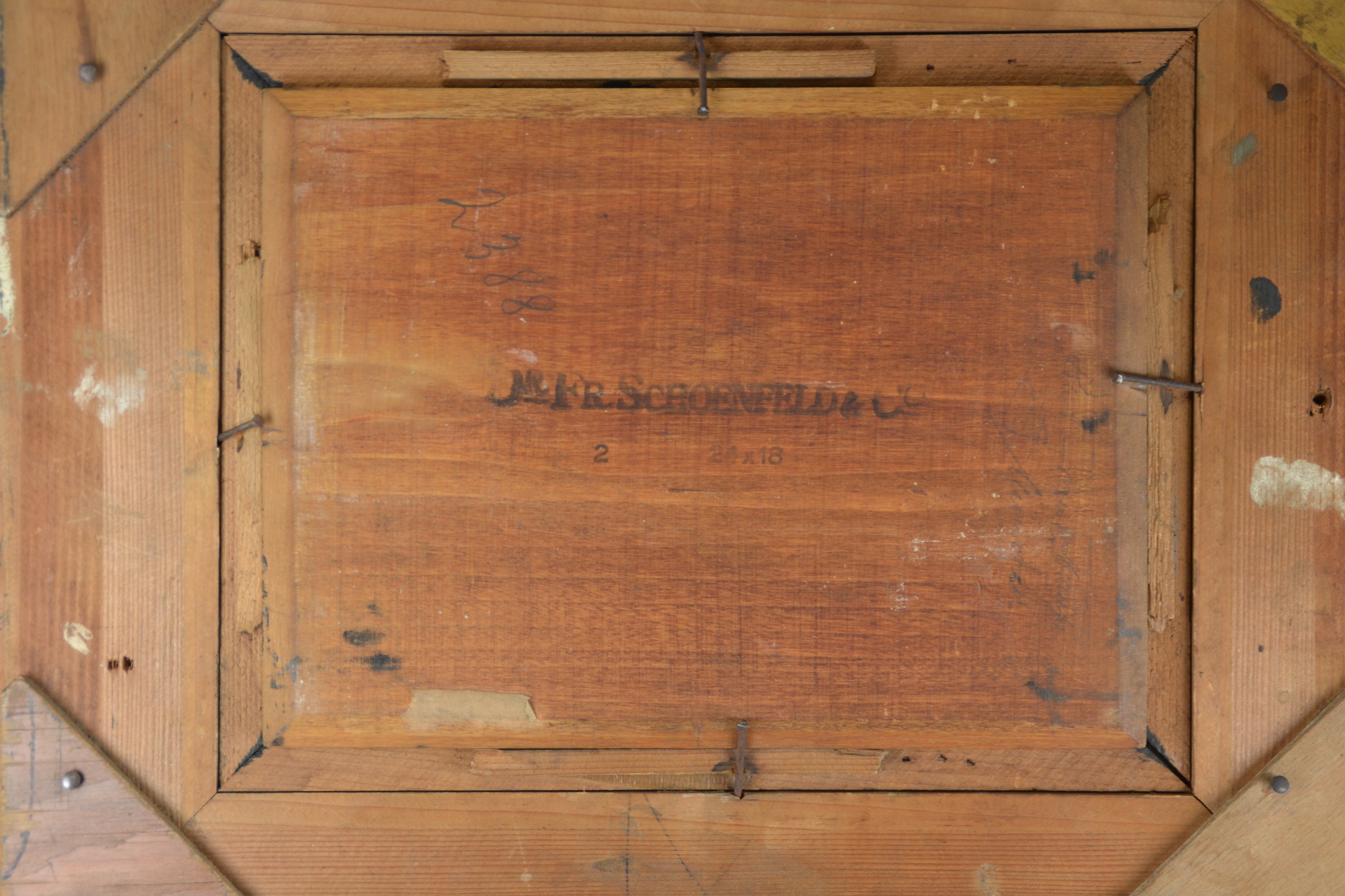 Detail d: Robert Frank-Krauss, 1893 Fürth-1950 München, Klarinette spielender Mann in Tracht, Öl/Holz, rechts oben sign., ca. 24x18cm, u.Gl., R. ca. 40x34cm