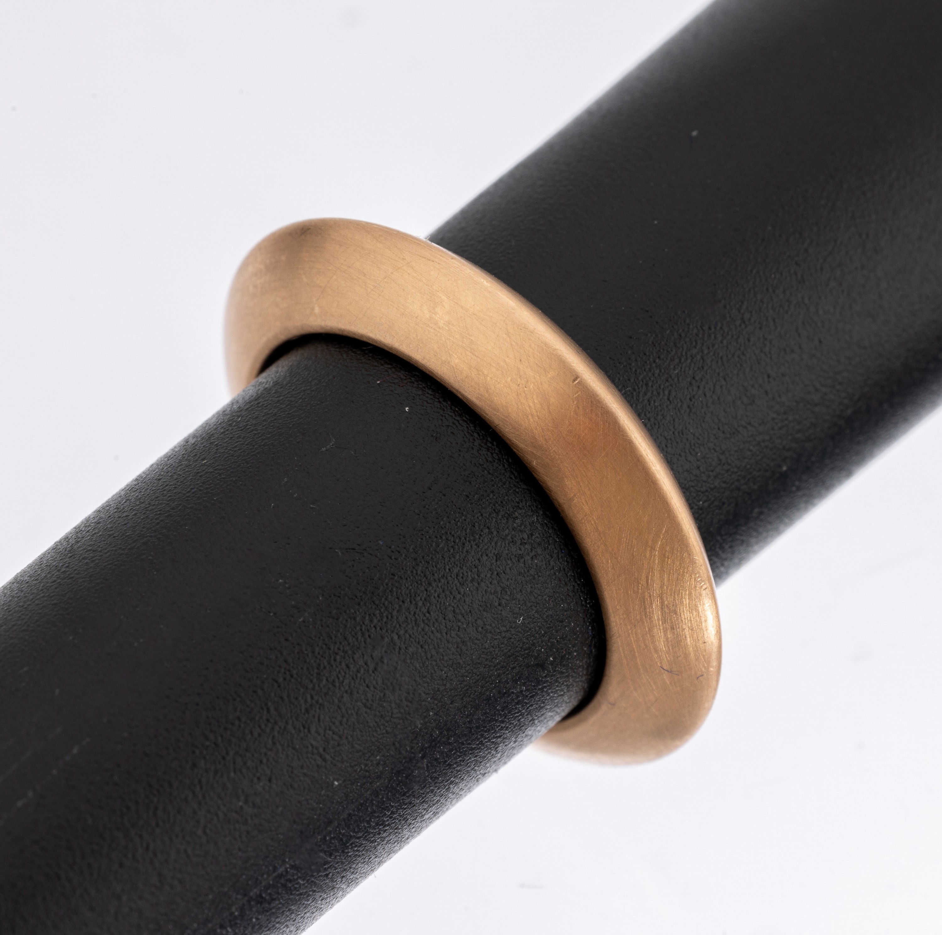 18 kt Gold Ring, RoseG 750/000, sat., qualitätvolle Verarbeitung, RW 58, ca. 13.7 g