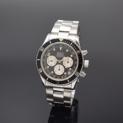 Image ZENITH Schaltradchronograph De Luca Referenz 02.1310.400, Automatik, Schweiz um 1992, ...