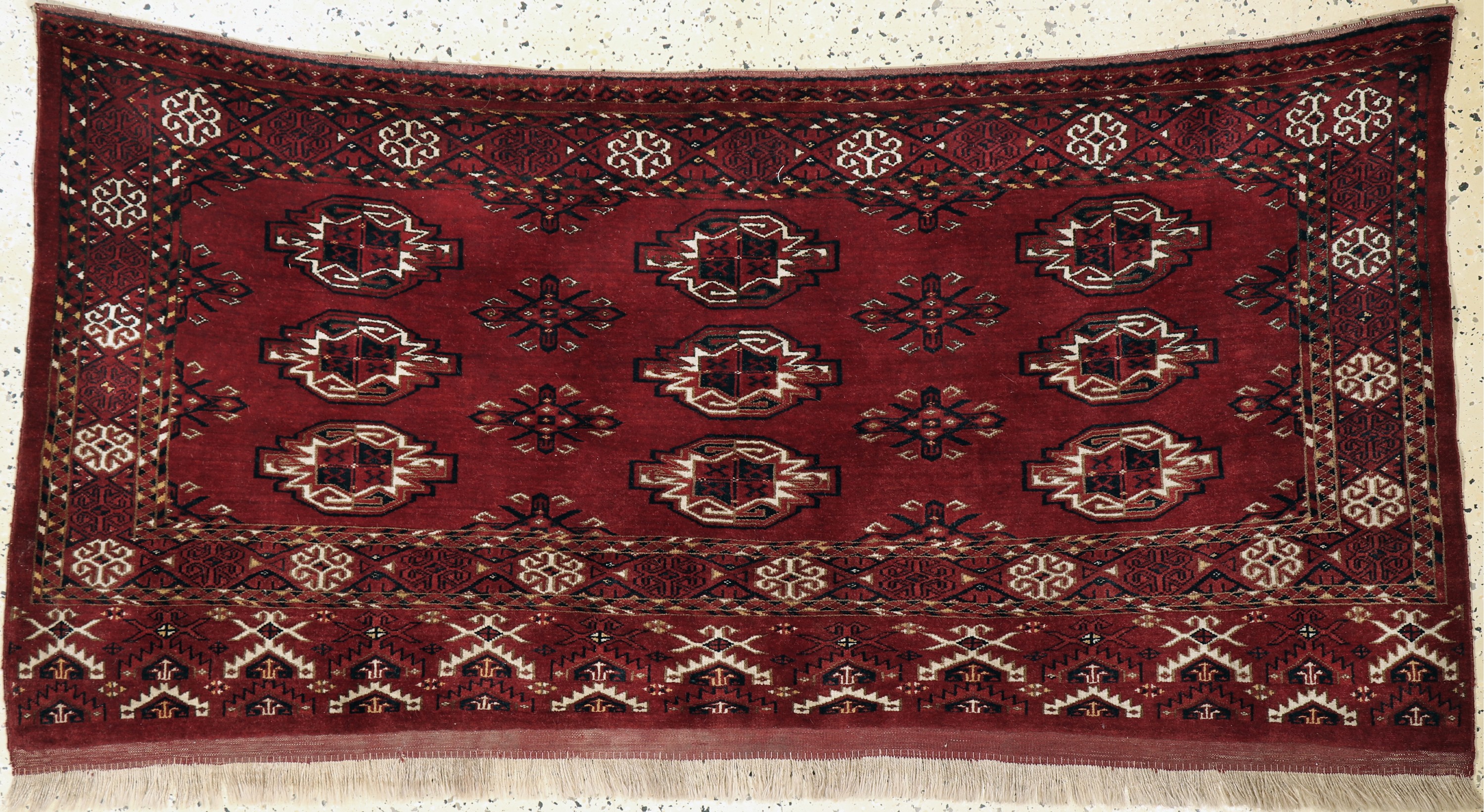 Kizil-Ayak Tschowal, Afghanistan, Anfang 20.Jhd, Wolle auf Wolle, ca. 177 x 92 cm, EHZ:2