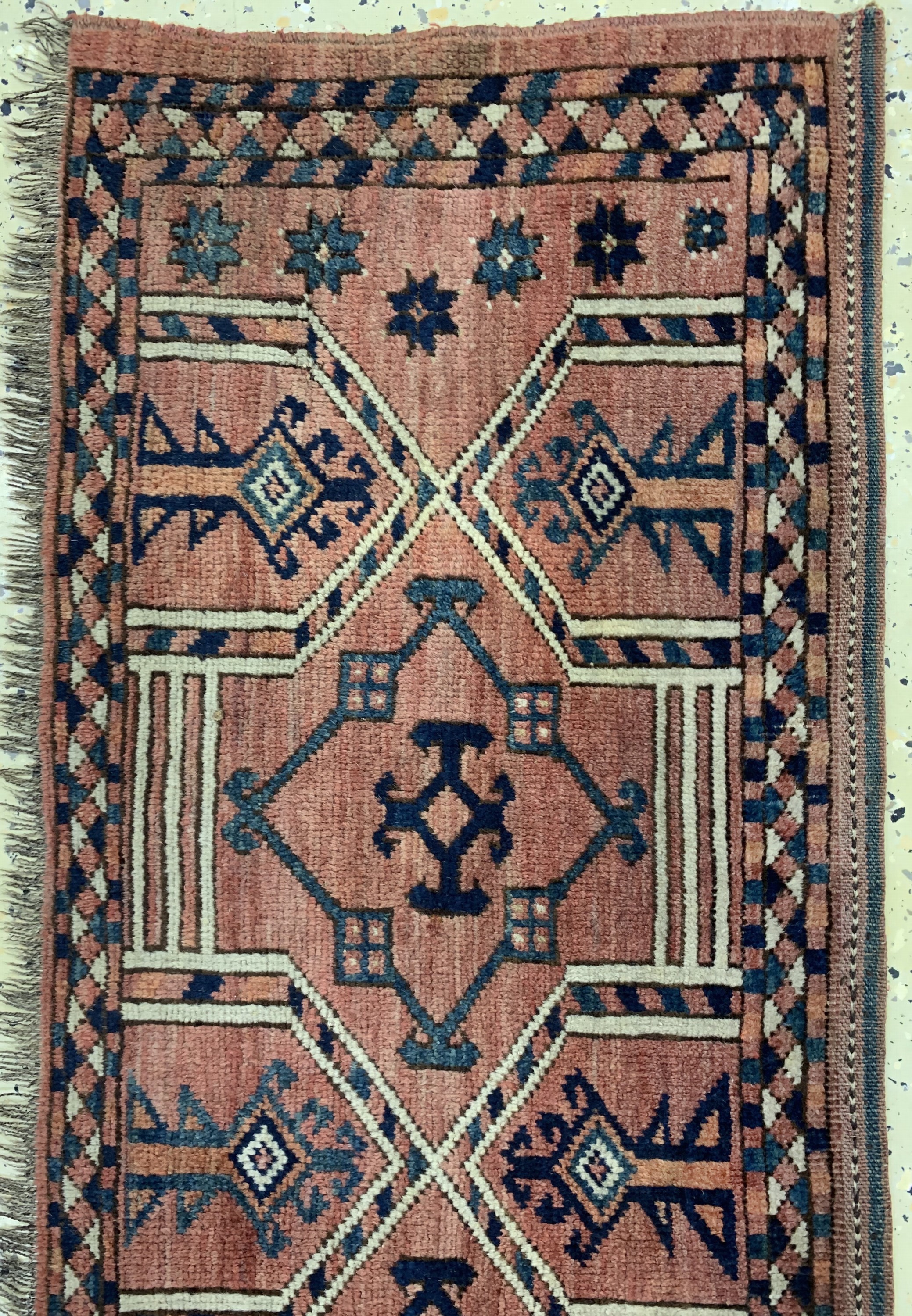 Detail a: 2 Lots Jollar Tschowal, Ersari Turkmenistan, 19.Jhd, Wolle auf Wolle, ca. 153x 44 cm, EHZ: 3