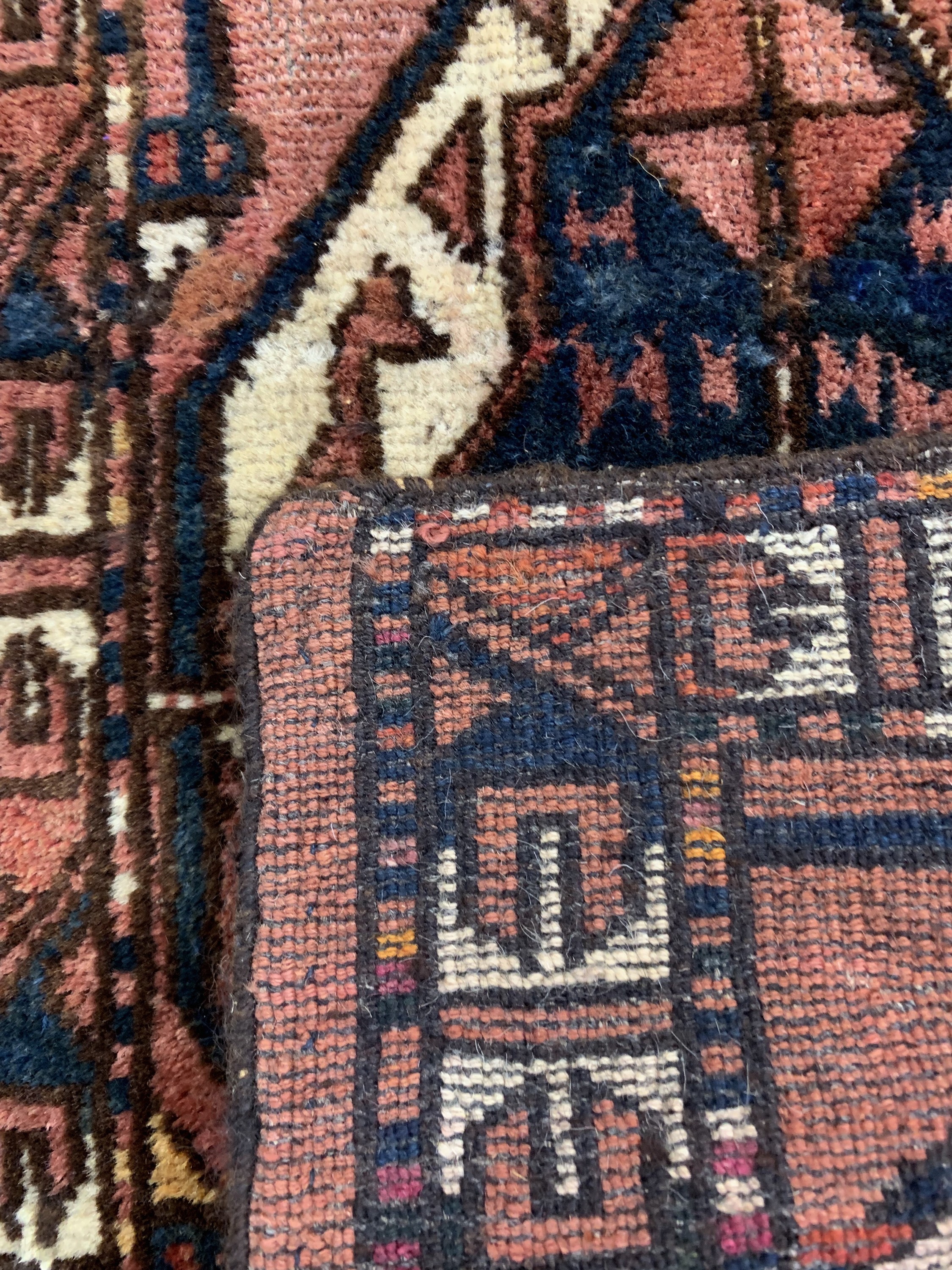 Detail h: 2 Lots Jollar Tschowal, Ersari Turkmenistan, 19.Jhd, Wolle auf Wolle, ca. 153x 44 cm, EHZ: 3