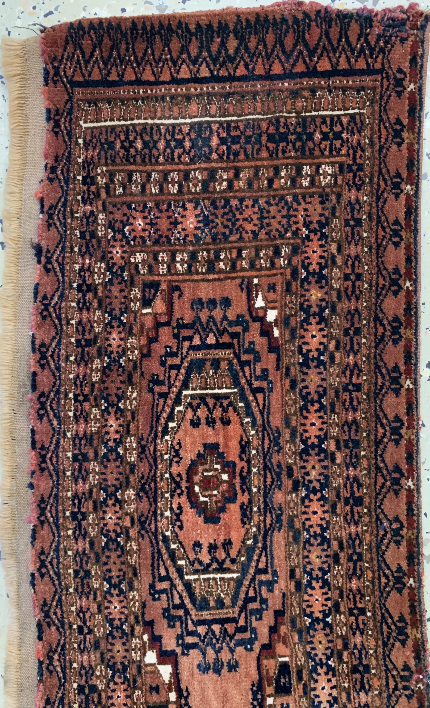 Detail a: 2 Lots Tekke & Kizil-Ayak, Torba Turkmenistan, 19.Jhd, Wolle auf Wolle, ca. 126x 29 cm, EHZ: 2-3
