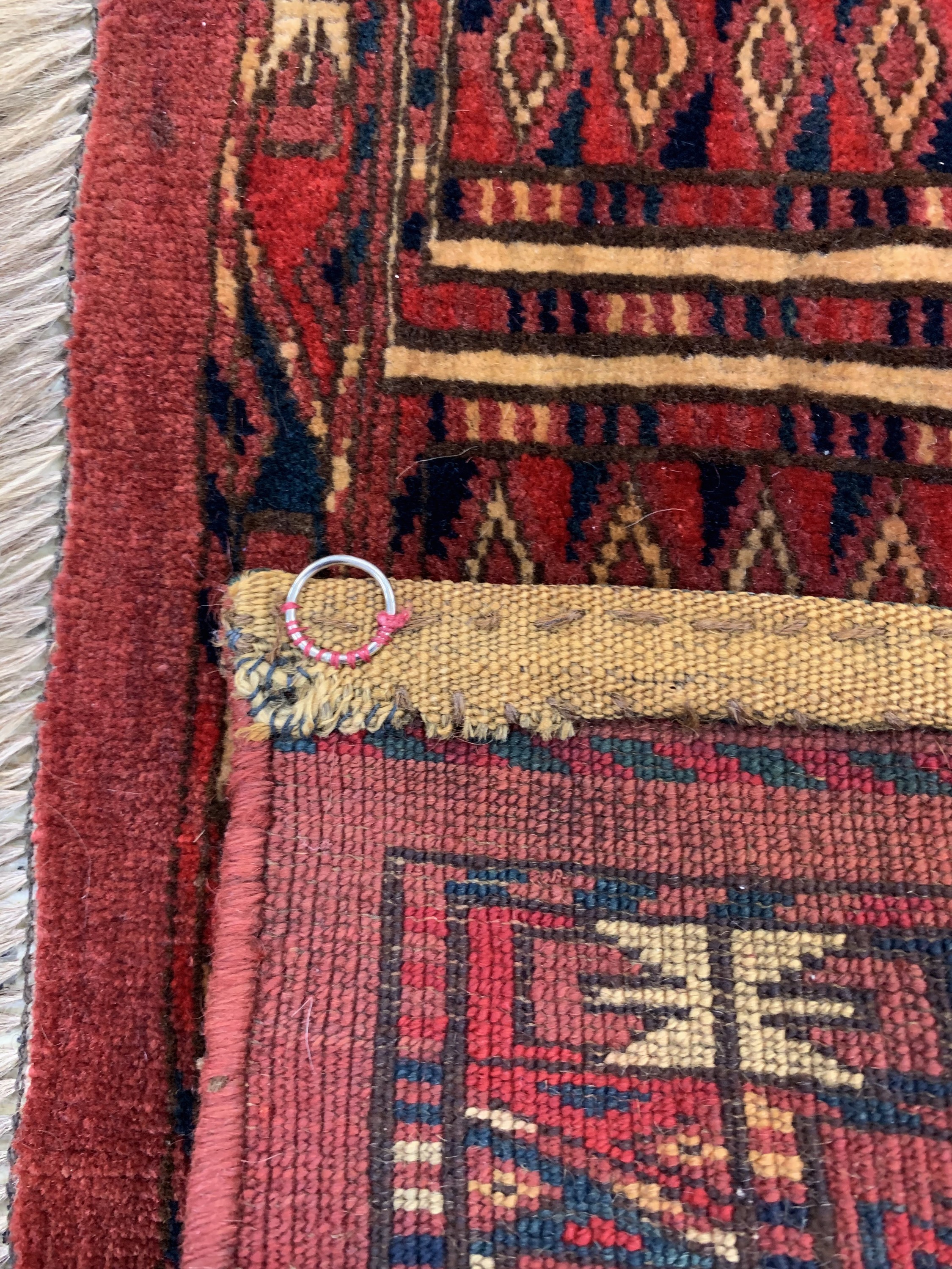Detail f: 2 Lots Tekke & Kizil-Ayak, Torba Turkmenistan, 19.Jhd, Wolle auf Wolle, ca. 126x 29 cm, EHZ: 2-3