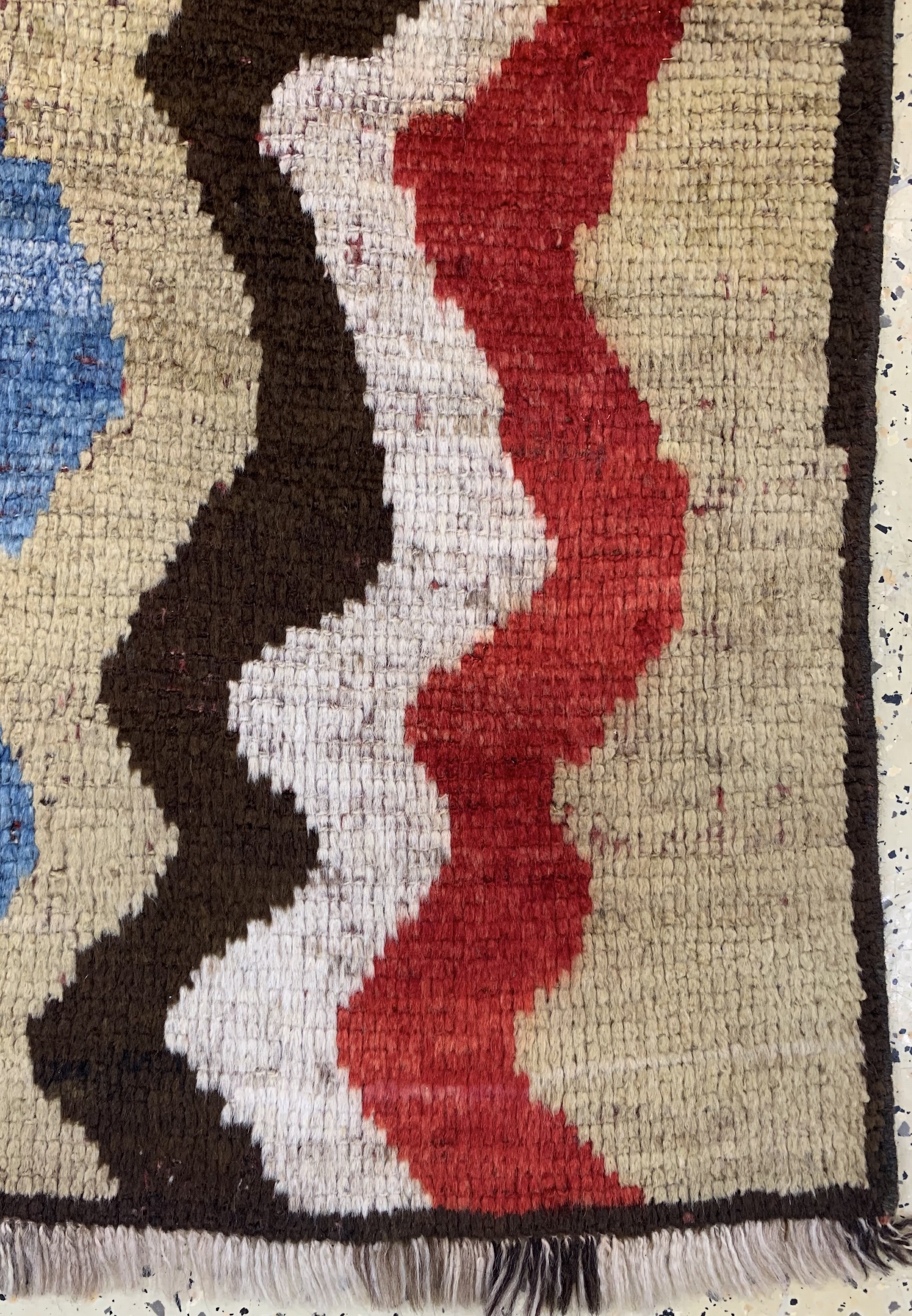 Detail a: Louri Gabbeh antik, Persien, 19.Jhd, Wolle auf Wolle, ca. 143 x 93 cm, EHZ: 2-3