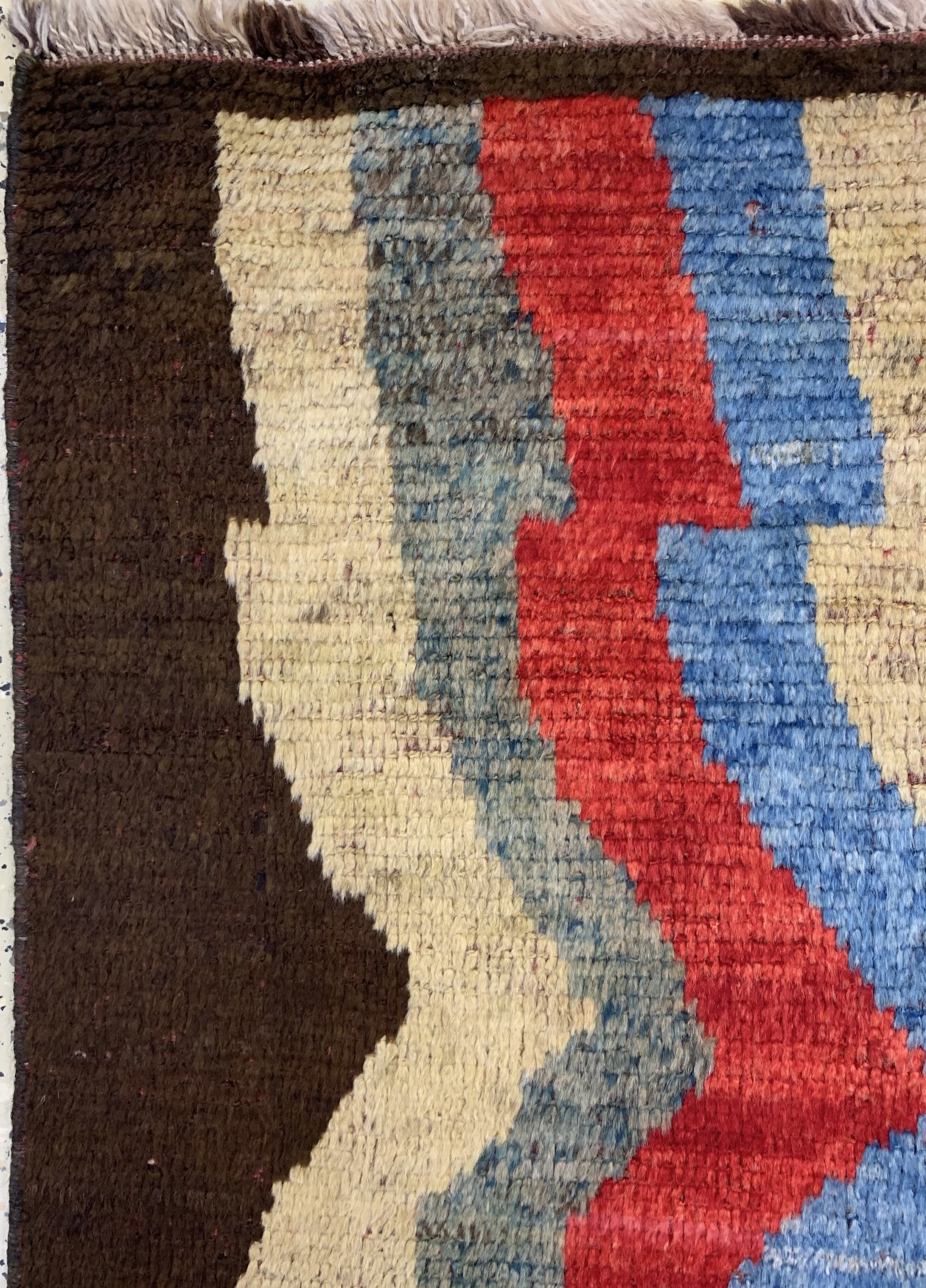 Detail c: Louri Gabbeh antik, Persien, 19.Jhd, Wolle auf Wolle, ca. 143 x 93 cm, EHZ: 2-3