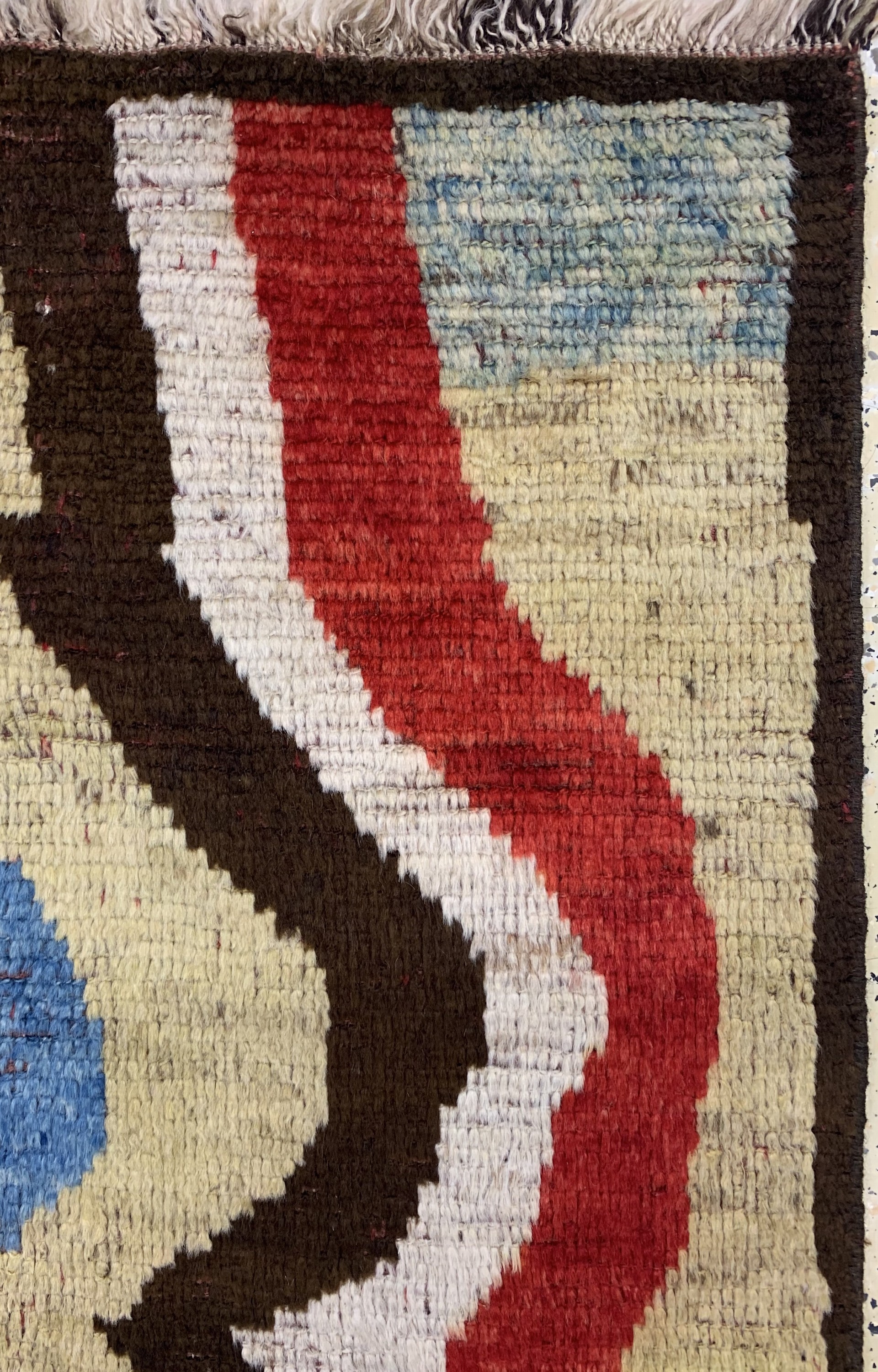Detail d: Louri Gabbeh antik, Persien, 19.Jhd, Wolle auf Wolle, ca. 143 x 93 cm, EHZ: 2-3