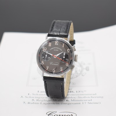 Image COMOR / CHRONOGRAPHE SUISSE limitierter, nahezu neuwertiger Armbandchronograph, Schweiz ...