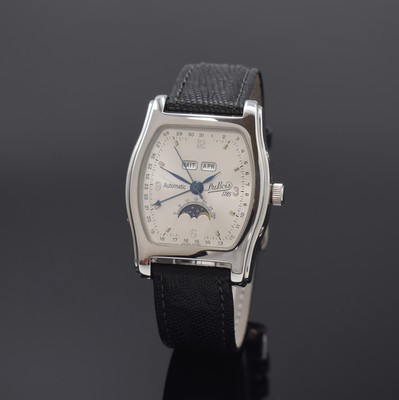 Image DU BOIS "Le Calendrier" wristwatch with complete calendar and moon phase in ...